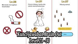Cari solusi pertanyaan di game puzzle brain out? Kunci Jawaban Brain Out Level 21 30 Youtube