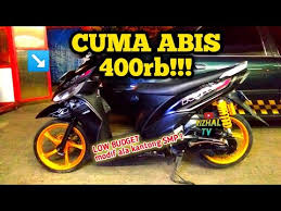14 gambar modifikasi motor mio j terbaru 2019 gambar mania via gambarmania.website. Modif Ala Kantong Pelajar Smp Mio J Babylook Cuma Abis 400rb Youtube