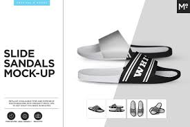 Slide Sandals Mock Up Mockup Mockup Free Psd Mockup Psd