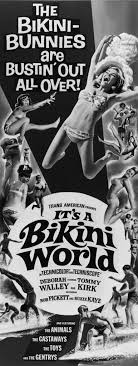 It S A Bikini World 1967 Is A Cinema Trash Classic Old Movie Posters Movie Posters Vintage Original Movie Posters