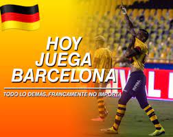 El día de hoy se juega la fecha fifa entre ecuador y bolivia a las 15:30 en el allan suárez deberá de defender el liderato de barcelona en la eliganetlife cuando a las 19h00 enfrente a técnico. Hoy Juega El Idolo Barcelona Bsc Sitio Amarillo Facebook
