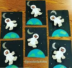 Okul Oncesi Sanat Etkinlikleri Okul Oncesi Astronot Sanat Etkinlikleri Okul O Astronot Artisanat Cosmos Art De Maternelle Creations De Maternelle