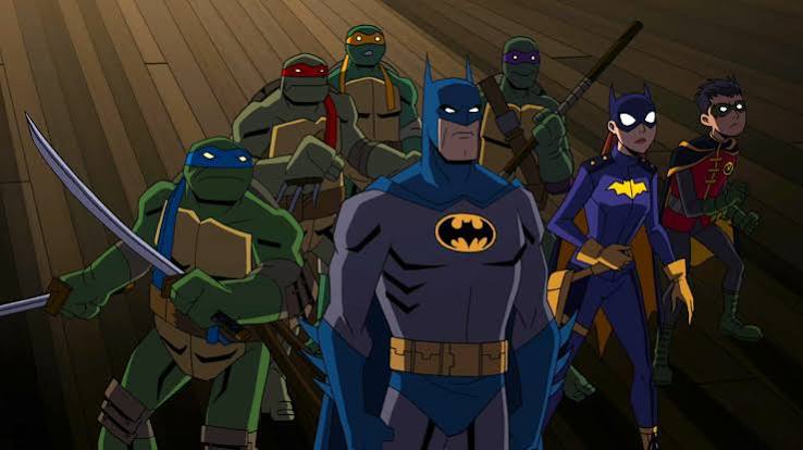 Exclusive: Batman and the Teenage Mutant Ninja Turtles meet in their first  animated movie crossover