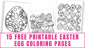 Mandala is a sanskrit word which means a circle, and metaphorically a universe, environment or community. 15 Free Printable Easter Egg Coloring Pages Freebie Finding Mom
