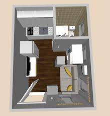 12 Sqm Studio Apartment 5 Apartment Layout Small Studio Apartment Home Construction