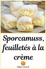 Sporcamuss Feuilletes A La Creme Recette Facile Recette Recettes Sucrees