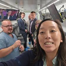 Yesterday, @repmacdonell and I visited the hyperbaric oxygen therapy  facility at Corewell Health Grand Rapids, one of two UHMS accredited  facilities in Michigan. As we craft legislation to prevent tragedies like  the