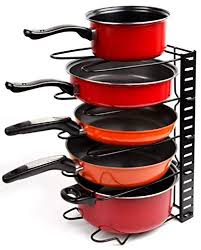 Get contact details & address of companies manufacturing and supplying storage cabinets. Everex Adjustable Multipurpose Pan And Pot Tawa Rack Holder Stand Plate Dish Lid Tray Utensils Cookware Cupboard Cabinet Storage Shelf Shelves Organiser Organizer For Kitchen Black Buy Online In Antigua And Barbuda