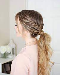 Find Out Where To Get The Hair Accessory Fishtail Hairstyles Long Hair Styles Braided Hairstyles For Wedding