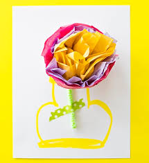 Transform paper towel rolls and tissue paper into a lovely hyacinth flower craft kids can make this spring. How To Make Tissue Paper Flower Cards With Video