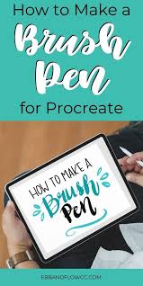 Free Procreate Lettering Brush For Modern Calligraphy In 2020 Free Procreate Procreate Lettering Procreate Calligraphy