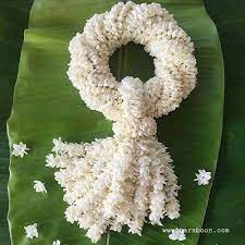 พวงมาล ยดอกไม สด มะล พวงมาล ย ดอกไม งานแต งงาน ร านดอกไม ดอกไม