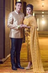 Khmer Wedding Costume Thai Wedding Dress Cambodian Dress National Clothes