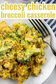 Stir in chicken and broccoli. The Best Cheesy Chicken Broccoli Casserole Recipe