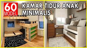 Desain tempat tidur anak ada banyak macamnya. 60 Desain Kamar Tidur Anak Minimalis Untuk Ruangan Sempit Youtube