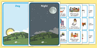 Here, she uses the kidssoup sequencing cards for the children's classic story the mitten. Day And Night Teacher Made