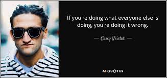 As a guiding principle, life shrinks and life expands in direct proportion to your willingness to assume risk. Top 25 Quotes By Casey Neistat A Z Quotes