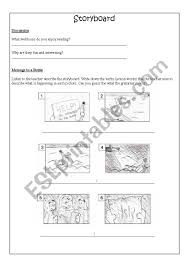 Discover learning games, guided lessons, and other interactive activities for children. Storyboard Esl Worksheet By 1342kiwi
