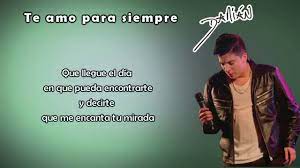 Tablaturas de guitarra de canciones de damián córdoba. Damian Cordoba Te Amo Para Siempre Letra Youtube