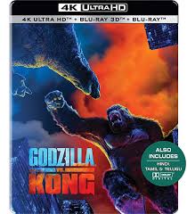 Godzilla vs kong coloring pages clipart. Godzilla Vs Kong 4k 3d 2d Blu Ray Steelbook India Hi Def Ninja Pop Culture Movie Collectible Community