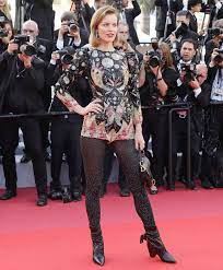 Eva herzigova, 46, showcased her supermodel figure in a revealing ensemble as she attended the dior and vogue paris dinner at fred l'ecailler during the 72nd annual cannes film festival 2019. Eva Herzigova In Dior Couture Cannes Film Festival Red Carpet Insta Fashion Fashionistas Style