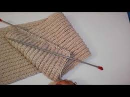 Selanik Atki Modeli Erkek Orgu Modeli Youtube Making Scarves Knitting Crochet