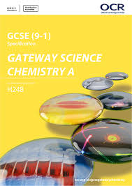 Gcse Gateway Science Suite Chemistry A 9 1 J248 From 2016 Ocr