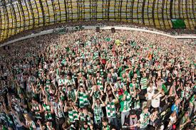 Gdańskie lwy (gedanian lions) budowlani (lucrători în construcții). Lechia Gdansk Read The League