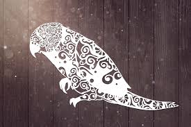 Looking for dove psd free or illustration? Indian Redneck Parrot Svg Mandala Svg Graphic By Fortunasvg Creative Fabrica