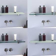 Le mensole in vetro per il bagno sono in vetro speciale durevole con uno spessore di almeno 5 mm, molto difficile da rompersi. Durafurn Ripiano In Vetro 8 Mm Esg Scaffale Mensola Bagno Mensola Doccia Ebay