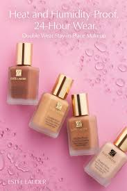 Beat The Heat With Double Wear Stay In Place Makeup Lightweight Oil Free Foundation That Will Last Through Oil Free Foundation Double Wear Cool Makeup Looks