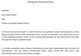 Das kulturkombinat veranstaltet seitdem in größeren abständen konzerte und partys an wechselnden bielefelder veranstaltungsorten, vor allem im forum bielefeld und im bunker. Mustervertrag Uber Die Internetnutzung Fur Eltern Und Kinder Pdf Download Chip