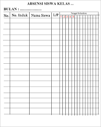 Check spelling or type a new query. Cara Membuat Absensi Kelas Di Buku Tulis Dokumen Sekolah Dasar