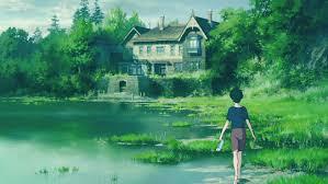 A collection of the top 46 beautiful anime scenery wallpapers and backgrounds available for download for free. Anime Movie Currently Watching Anna Sasaki Gif Find On Gifer