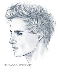 Eddie Redmayne Guy Drawing Art Realistic Drawings