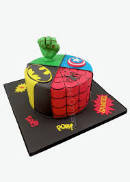 Buy super hero theme cakes for your kids birthday at best price in india. Marvel Avengers Birthday Cake The French Cake Company