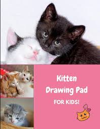 Find out how to draw cat (kitty) drawings for kids. Kitten Drawing Pad For Kids Sketch Draw And Color Kitty Cats Journals4fun 9781728998886 Amazon Com Books
