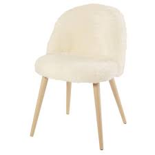 Maybe you would like to learn more about one of these? Chaise Vintage En Imitation Fourrure Ivoire Et Bouleau From Maison Du Monde On 21 Buttons