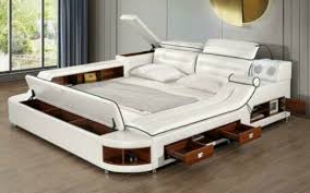Betten in 200x200 beweisen echte größe: Luxus Bett Bett Leder Betten 200x200 Multifunktion Schlafzimmer Liege Regale Neu Www Jvmoebel De La Design Chesterfield Mobel Ledersofa Sofa