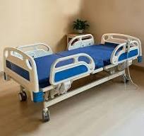 Manufacture Price Luxury ABS Manual Hospital Bed with 5 Functions for Home  Care