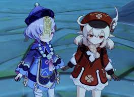 Genshin fanart (klee + qiqi). Qiqi Klee Anime Friend Klee Genshin Impact Genshin Impact Klee