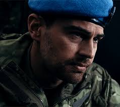 Theo James Theo James Soldier GIF