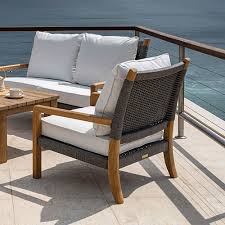 Kingsley Bate Hudson Lounge Chair In 2020 Elegant Outdoor Furniture Lounge Chair Outdoor Outdoor Furniture