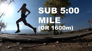 It takes a lot of training and the right diet to achieve, but it can be done if you work hard at it. How To Run A Sub 5 Minute Mile Sage Running Training And Tips Youtube