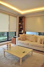 Really Like The Look Of This Hidden Lighting Within The Ceiling Lighting Ceiling Design Living Room Ceiling Lights Living Room False Ceiling Living Room