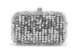 Selección de bolsos de fiesta online. Bolsos De Madrina Grises Y Plateados