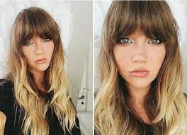 Hair Ombre Bangs Madelene Billman Spotlife Hair Styles Hairstyles With Bangs Long Hair With Bangs