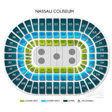 nassau coliseum seating guide for the renovated long island