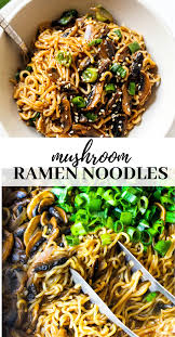 Mushroom Ramen Or Maggi Noodles The Twin Cooking Project By Sheenam Muskaan Recipe Recipes Pasta Dishes Asian Recipes