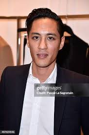 Jean Ralph Adiba and Guest attend the 'Vendanges Montaigne 2015' at... News  Photo